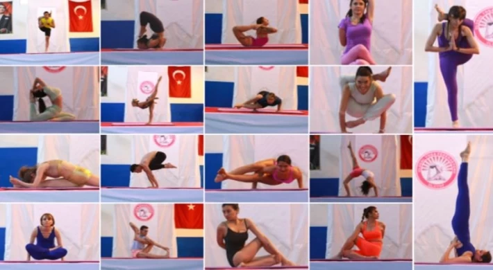 Türkiye Yoga Asana Yarışması yapıldı